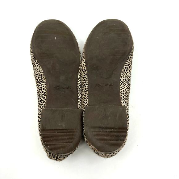 Madewell The Adelle Leopard Ballet Flats Women's 9 US - Picture 8 of 9